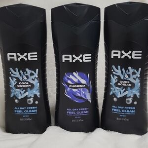 Axe Body Wash Set - Cool Ocean and Phoenix